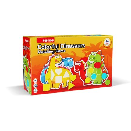 Colourful Dinosaurs Foam Matching Game