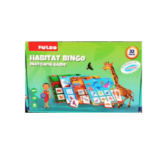 Habitat Bingo Matching Game